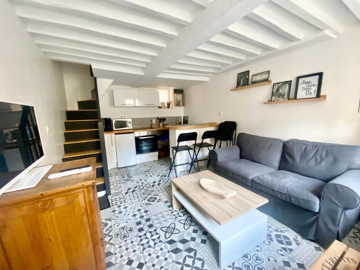 Charmante Maison Au Coeur De Villerville Bagian luar foto
